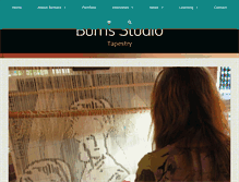Tablet Screenshot of burns-studio.com